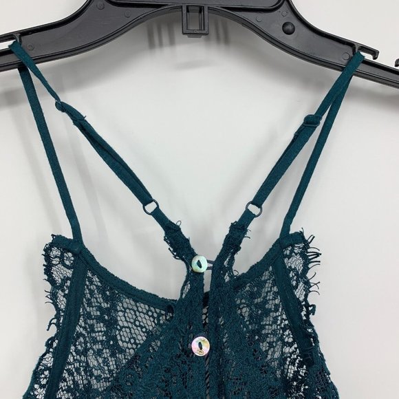 Free People Dress She Got It Lace Sleeveless Mini Slip Bodycon - Picture 9 of 12